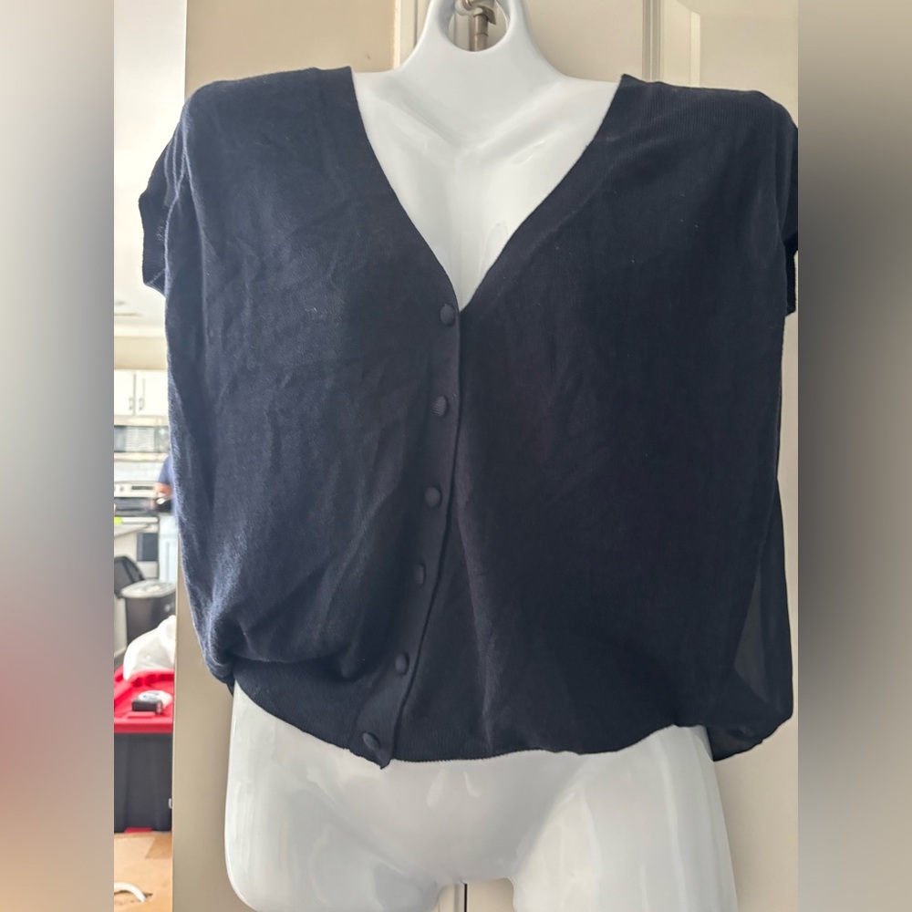 Elegant Black Button-Down Women's Shirt